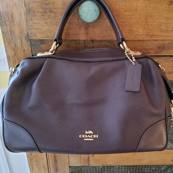 Coach Lane Satchel 69621 in Oxblood - Picture 1 of 12